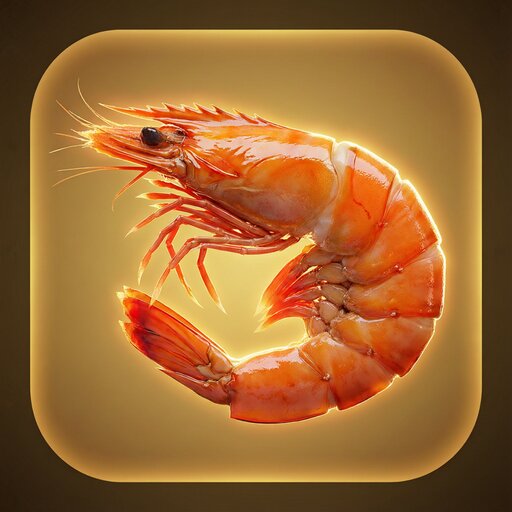 Đèn lồng biểu tượng Tôm của game bầu cua
